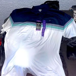Calloway golf shirt XXL new.